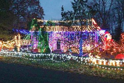 Saugerties teen takes Christmas decorations to the max