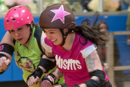 The inside track on our local women’s roller derby league