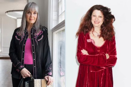 Sylvia Tyson and Scarlet Rivera play the Kleinert