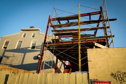 A new restaurant rises on Main St. in New Paltz