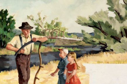 Exhibition of WPA mural sketches at Vassar