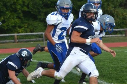 Undefeated Sawyer Football Team faces Red Hook in Mum Bowl