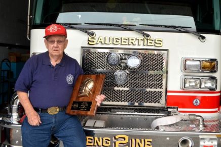 Saugerties firefighter awarded for 60 years service