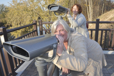 Scenic overlook opens adjacent to the Carmine Liberta Bridge in New Paltz
