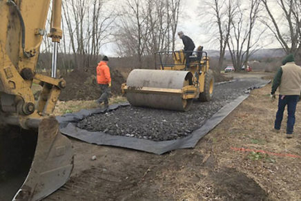 Construction begins on six-mile trail linking downtown New Paltz to Shawangunk Ridge