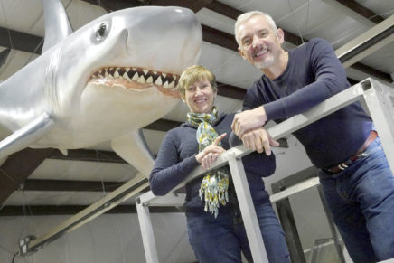 Making it big: Gardiner couple bring dreams to life for stage, screen and trade shows