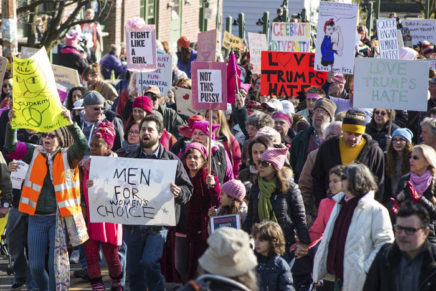 Woodstock marchers exceed expectations tenfold