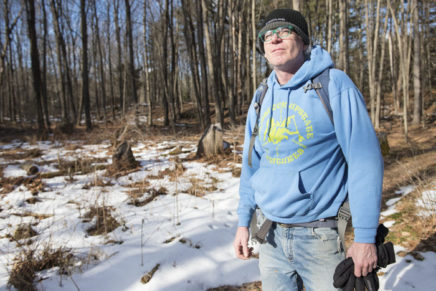 Woodstocker leads guests on trips into the Catskills, year-round