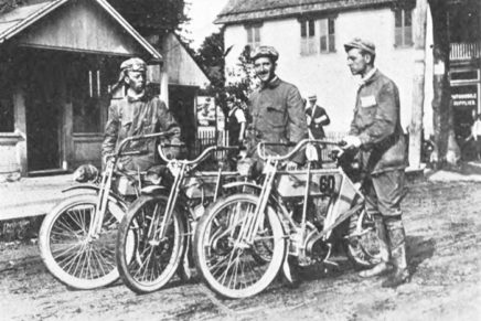 1908 Motorcycle Endurance Run in the Catskills tested riders and machines