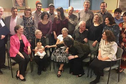 Woodland Pond resident and social activist Annette Finestone celebrates 100th birthday