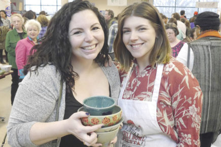 Women’s Studio Workshop’s 20th annual Chili Bowl Fiesta draws a crowd to SUNY Ulster