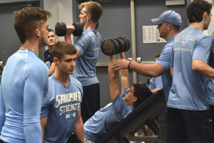 Go hard or go home: In the weight room with the Saugerties Sawyers