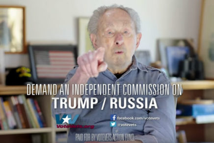 Woodstock councilman and vet appears in political ad criticizing Donald Trump