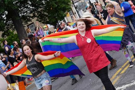 New Paltz Pride March draws exuberant turnout