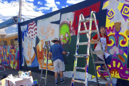 Three Gardiner artists featured at Astoria’s Welling Court Mural Project