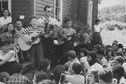 The utopian leftist camp that helped spawn the American folk music movement