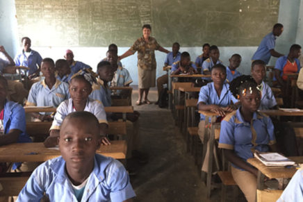 Retired teacher from New Paltz travels to West Africa to teach English