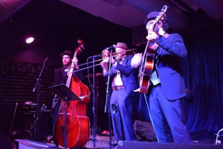Mike Jenkins & the Fat Ties play Uptown Swing in Kingston