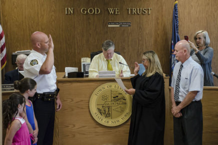Kyle Berardi is Ulster town police chief