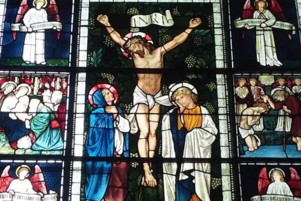 William Morris stained glass graces Trinity Episcopal Church