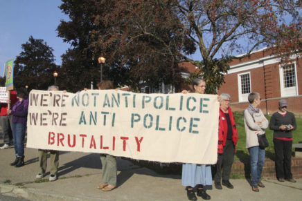 Protesters say Kingston police used excessive force in arrest