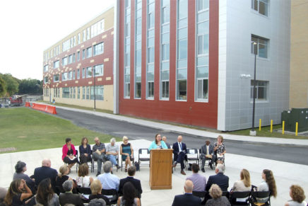 Kingston High’s “phase one” has its ribbon cut