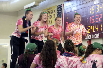 KHS girls swim-dive team beats Roosevelt