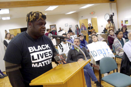 Dozens protest New Paltz police, citing aggressive tactics and marijuana arrests