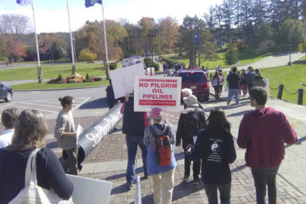 New Paltz march on Sandy anniversary highlights climate change impacts