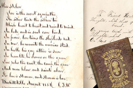 The rise and fall of the autograph book
