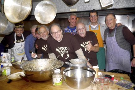 Scenes from the annual Chanukah party at the Jewish Community Center