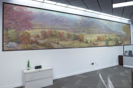 Arndt’s mural at Woodstock Bank of America will stay in place…for now