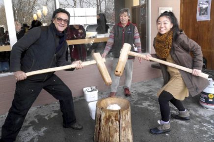 New Paltz’s Gomen-Kudasai celebrates New Year with tenth annual mochi-pounding