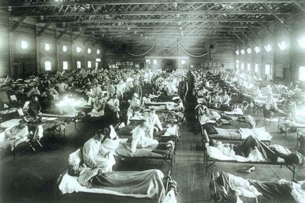 Why did the Spanish flu kill so many people?