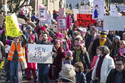Women’s March returns to Woodstock