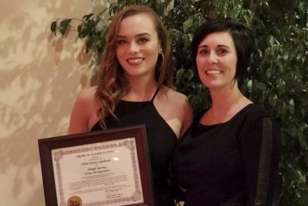 Shelagh Sweeney is Hurley’s first woman Firefighter of the Year