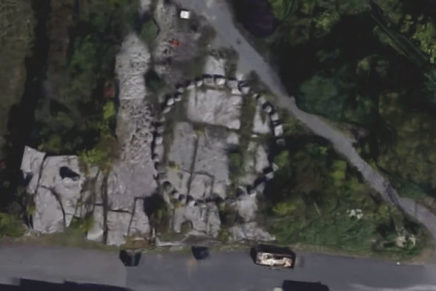 Fauxhenge: Mystery of stone structure behind Five Guys solved