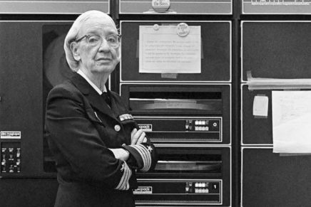 Vassar’s Grace Murray Hopper invented the COBOL programming language