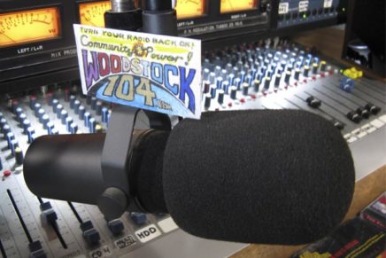 Local radio station Woodstock 104 fights to stay alive