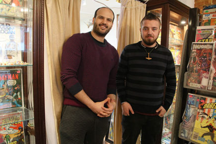 One-stop shopping for comics, vinyl and tattoos in Saugerties