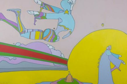 Peter Max art exhibition at Bethel Woods