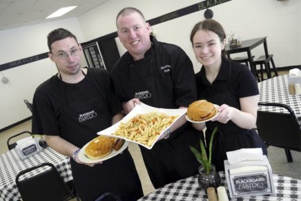 Blackboard Bistro, in former Rosendale Elementary cafeteria, provides career training and hearty fare