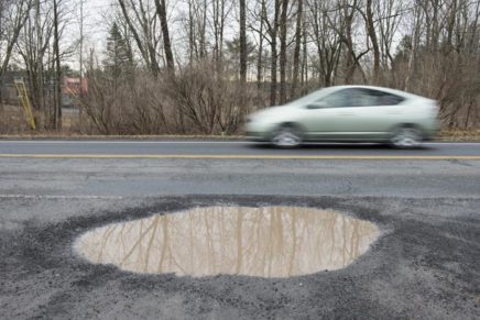 Potholes can rattle your teeth