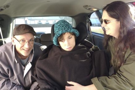 Community helps Saugerties family get new van with wheelchair ramp