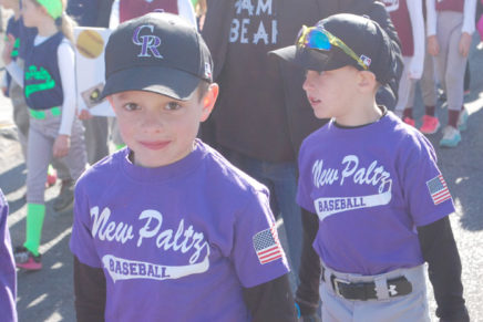 Opening day for the New Paltz Baseball/Softball Association