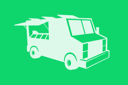 Food truck rally in Gardiner on April 21