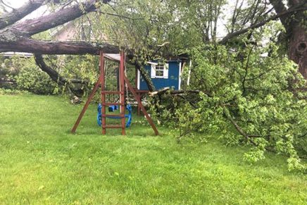 Thunderstorm wreaks some havoc on Saugerties