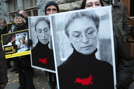 Requiem for Anna Politkovskaya, with puppetry, at Fisher Center