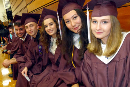New Paltz graduates 182 in bittersweet ceremony