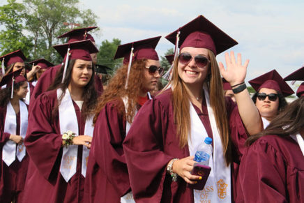 Photos from the Kingston High School Class of 2018 graduation ceremony